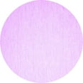 thumbnail image 1 of Ahgly Company Indoor Round Solid Purple Modern Area Rugs, 7' Round, 1 of 4