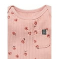 thumbnail image 2 of Modern Moments by Gerber Baby Neutral Organic Short Sleeve Bodysuit, Sizes 0/3 Months - 24 Months, 2 of 8