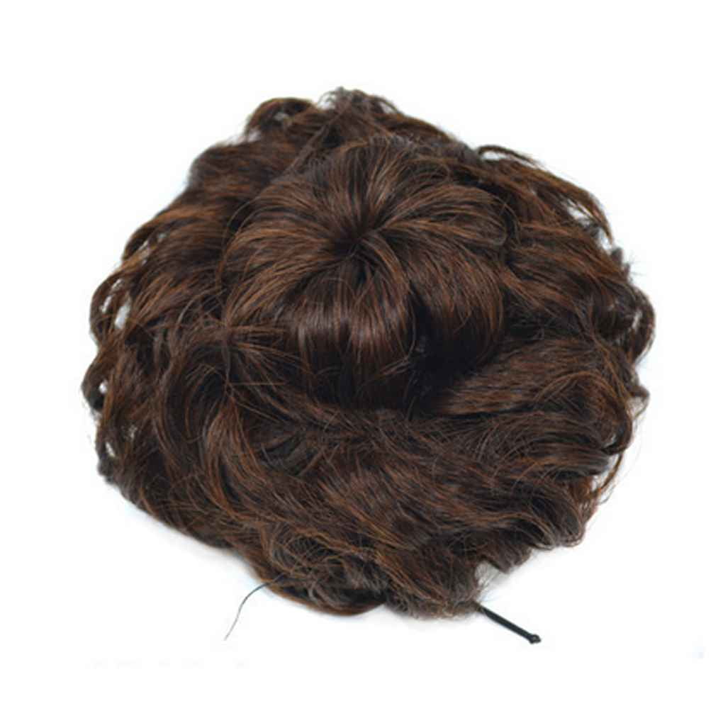 Sun Flower Pulling Rope Hair Extensions Wavy Curly Messy Scrunchy