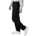 thumbnail image 4 of Hanes Men’s EcoSmart Sweatpants, Comfortable Fleece Joggers, Cotton-Poly Blend, Black, M, 4 of 5