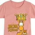thumbnail image 3 of Garfield - Mother's Day - Mom Rules - Toddler & Youth Girls Short Sleeve Graphic T-Shirt, 3 of 6