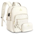 thumbnail image 1 of Mochila MATEIN Cute para mujer, minielegante, color beige, 1 of 7