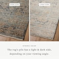thumbnail image 5 of Jean Stoffer x Loloi Katherine Ocean / Coral 9'-6" x 13'-1" Area Rug, 5 of 13