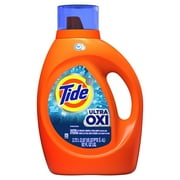 Tide Plus Ultra Oxi HE, 59 Loads Liquid Laundry Detergent, 92 fl oz