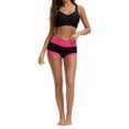 thumbnail image 2 of INSPIRE CHIC Women's High Waisted Loose Classic Full Coverage Briefs Breathable Cotton Ladies Panties 2XL Red, 2 of 4