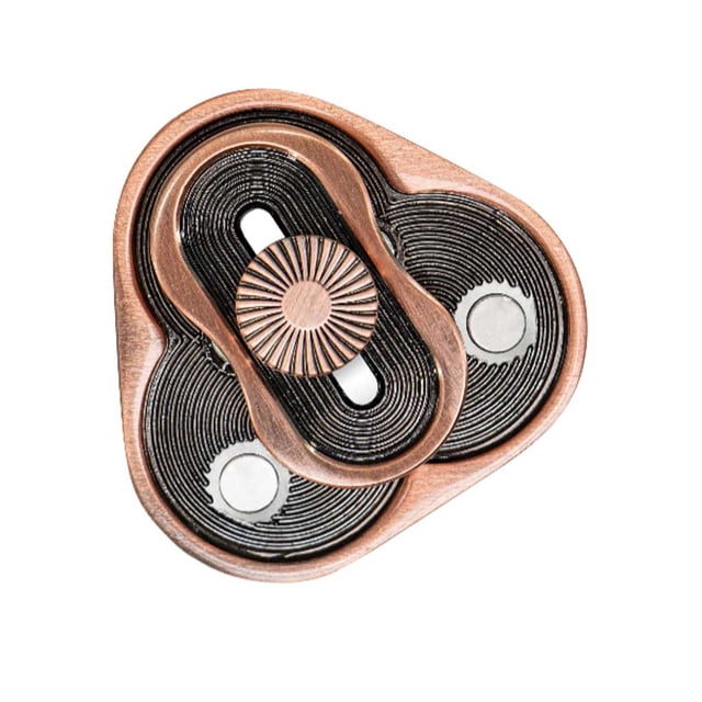 bedienty Portable Mini for Spinning Toy Home Office Rotating Pressure Relief Block Fingertip Decompression Relaxation Plaything