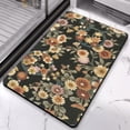 thumbnail image 2 of Modern Collection 20x32 inch Floral Area Rug | Vintage Colorful Design, Non-Slip | Distressed Throw Rug for Living Room, Bathroom, 2 of 5