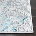 thumbnail image 3 of SAFAVIEH Meadow Derbhile Medallion Area Rug, Light Grey/Blue, 5'3" x 7'6", 3 of 8