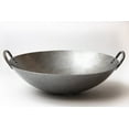 thumbnail image 4 of Craft Wok 16 Inches Canton Style Carbon Steel Wok with round bottom / 731W87, 4 of 5