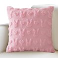 thumbnail image 3 of Patrón Conejo Decorative Show Almohada Faux Fur Pillow Case Fince Jacquard Pascua 45x45 Cm para Del, 3 of 8