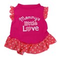 thumbnail image 3 of Pet Dog Dress Dog Clothes Girl Puppy Shirt Yorkie Clothes Cute Doggie Dress Pet Apparel for Small Dogs and Cats (Pink Angel, Small(4.5-8lbs)), 3 of 4