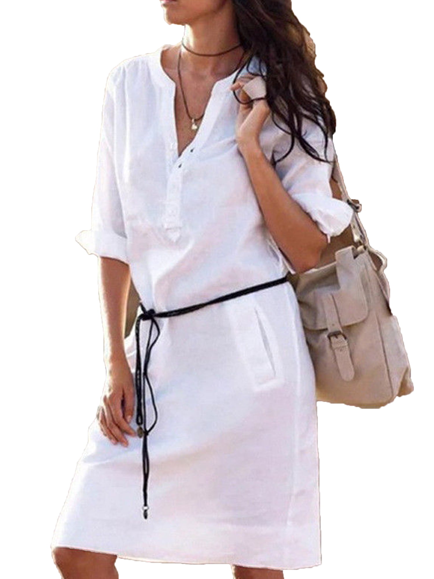 cotton long midi
