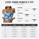 thumbnail image 5 of Fotbe Leaves And Flowers Sujetador Deportivo Largo sin Aros para Mujer con Almohadillas y Soporte Medio, Transpirable y Absorbente, Camiseta Tipo Chaleco o Tank Top-Medium, 5 of 8