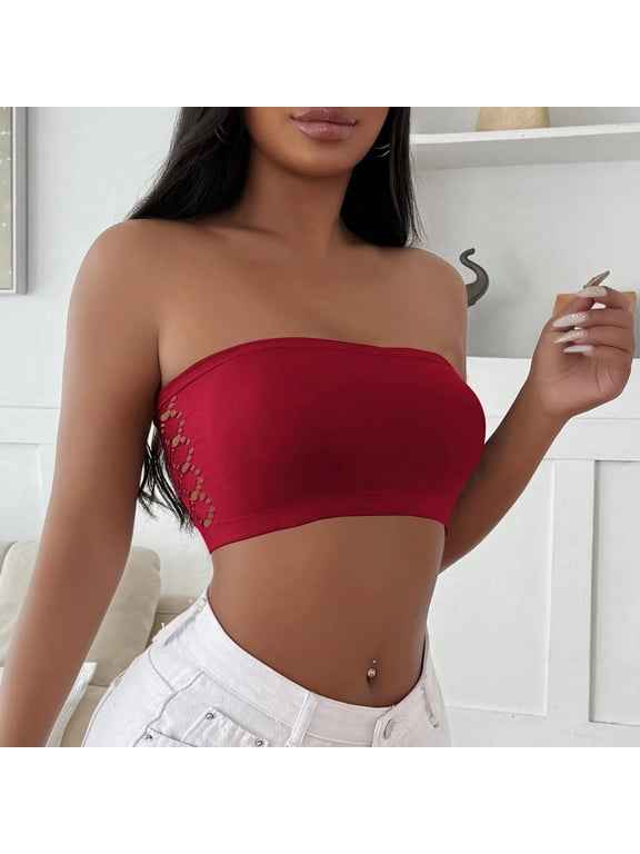 Women Posture Corrector Wireless Full Coverage Bra Anti Sagging Back Support Seamless Front Closure Lifting Bra No Underwire Adjustable Straps Everyday Comfort Support, Wine,XXL