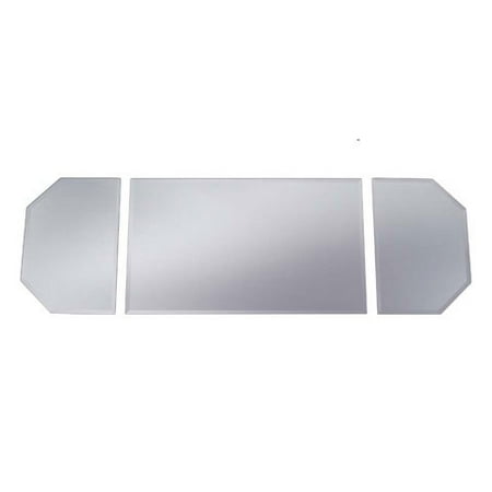 Darice Mirror - Darice Mirror Table Runner with Beveled Edge - 12 x 36 inches - 3 pieces