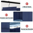 thumbnail image 5 of Hottest Hanging Closet Organizer 3-Shelf, Hanging Closet Shelves with 3 Drawers & Side Pockets, Hanging Clothes Organizer for Wardrobe,Closet,RV,Dorm Room, Closet Hanging Organizer, 5 of 5