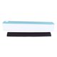 thumbnail image 1 of Reusable and magnetic plastic film dispenser, refillable, with film cutter, magnetic strip, white and green, 1 of 4