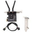 thumbnail image 1 of PCI-E To NGFF M.2 Adapter Card,  Wear Resistant Stable PCI-E 1X To KEY A-E Expansion Adapter WIFI Wireless  For WINXP, 1 of 8