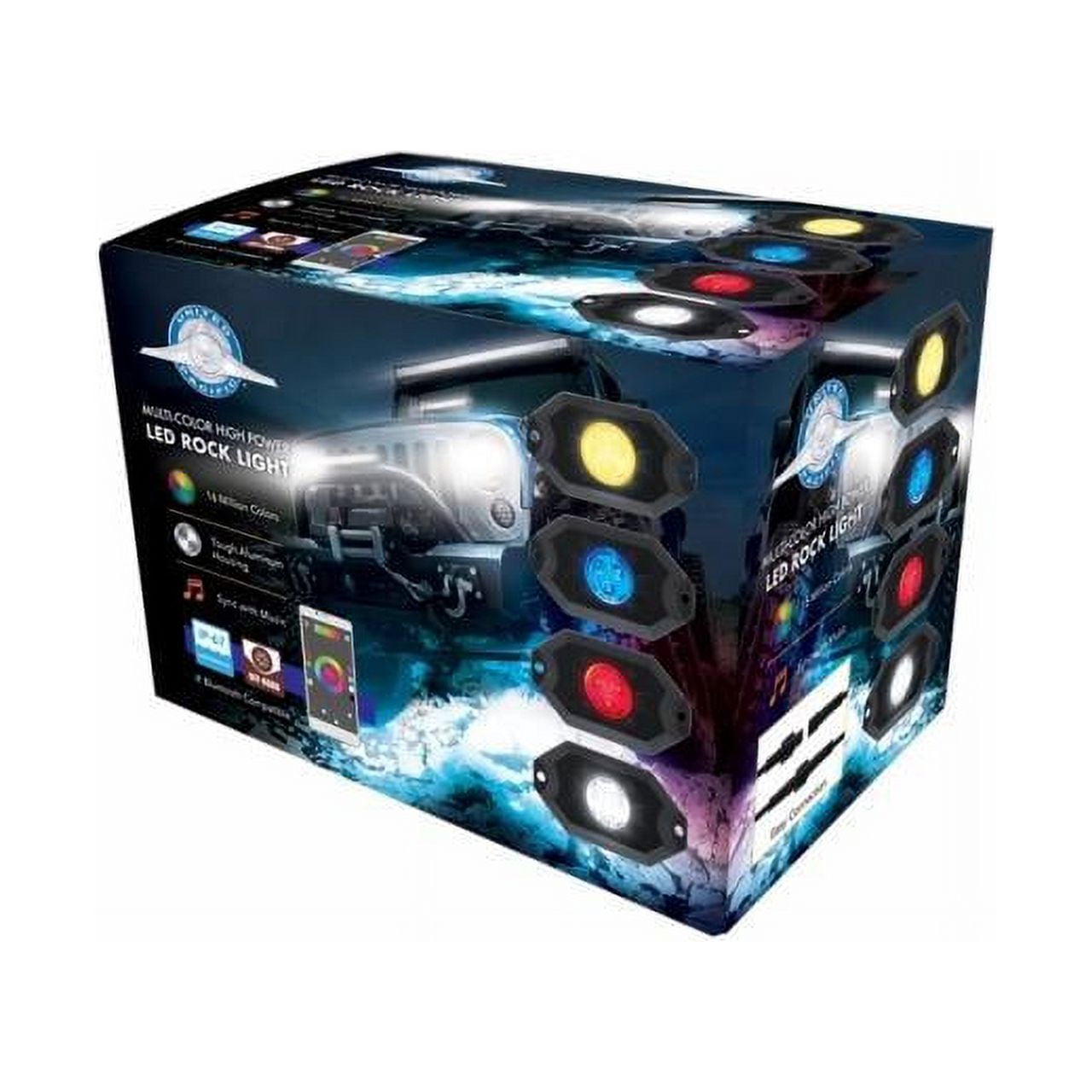 United Pacific High Power, Multi-Color LED Rock Light 36604