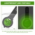 thumbnail image 3 of WASHWEPE Dog Flashlights for Night Walking Dog Walking Lamp Green Plastic 1Set, 3 of 8
