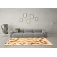 thumbnail image 3 of Ahgly Company Indoor Rectangle Abstract Brown Modern Area Rugs, 3' x 5', 3 of 4