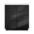 thumbnail image 6 of St. Tropez 36" Freestanding Bathroom Vanity in Black Oak with Sink Top, 6 of 9