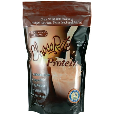 Healthsmart ChocoRite Protein Shake Mix Chocolate Supreme 14.7 (Best Tasting Whey Protein Powder For Women)