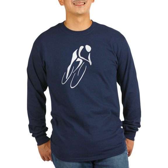 CafePress - Cyclist Long Sleeve Dark T Shirt - Long Sleeve Dark T-Shirt