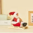 thumbnail image 1 of Christmas Decorations Santa Sleigh Cart Small Christmas Toys Adornment Colorful Ornament Set Keepsake Christmas Ornament Smart Ornament Ornament Exchange Christmas Snowflake Ornament Pretty Christmas, 1 of 3