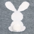 thumbnail image 5 of Douhoow Baby Boys Girls Knitted Romper Cute Sleeveless Bunny Jumpsuit 0-24M, 5 of 6