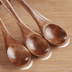 thumbnail image 5 of Cucharas de madera pequeñas, 30 piezas Cuchara de madera para cocinar Cuchara pequeña para condimentos, Mini cuchara de madera para uso diario, 5 of 8