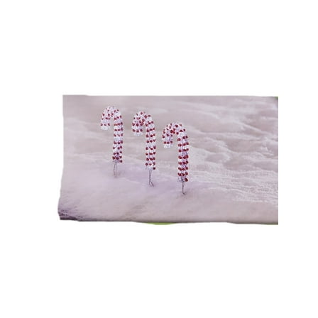 Set of 3 Lighted Ghost Pathway Markers Halloween Yard Stake Decoration