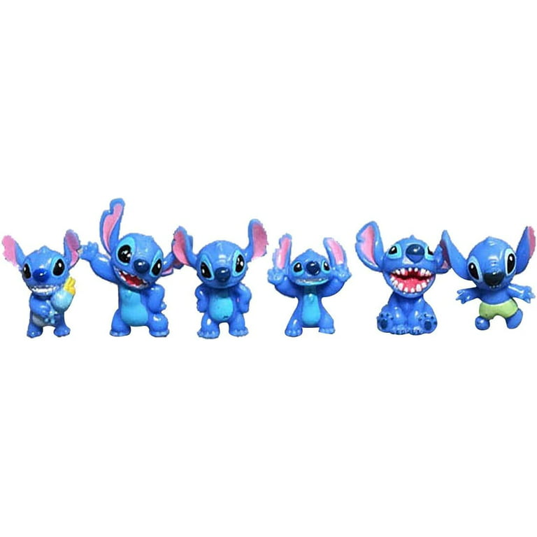 10 Pcs Lilo And Stitch Cake Topper Children's Birthday Party Cake D