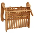 thumbnail image 6 of vidaXL Adirondack Patio Bench with Cushions 49.6" Solid Wood Acacia, 6 of 7
