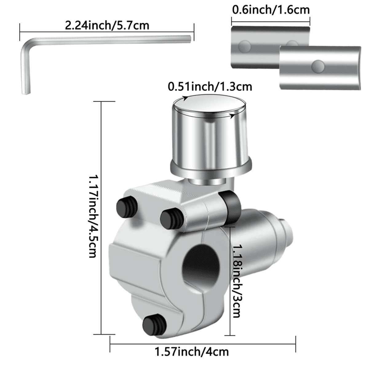 20Pack BPV-31 Piercing Valve Line Tap Valve Kits Adjustable for Air Conditioners HVAC 1/4 Inch,5/16 Inch,3/8 Inch Tubing