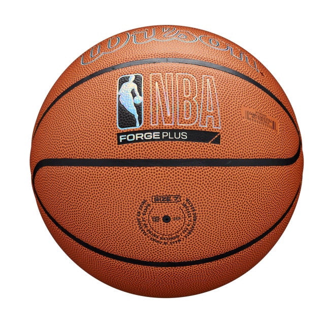 Wilson NBA Forge Plus Indoor/Outdoor Basketball- Size 7, Brown