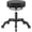 All Black, variant on Heavy Duty Rolling Stool with Wheels,Hydraulic Swivel Salon Chair for  Office Kitchen Massage  (Camel)