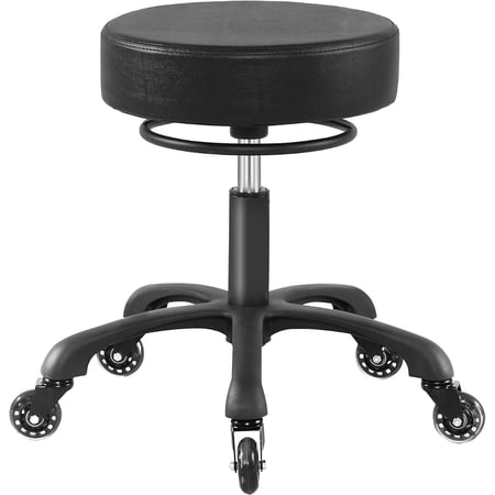 heavy duty rolling stool with product