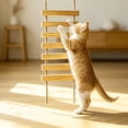 thumbnail image 6 of Wooden Cat Wall Ladder, Hanging Cat Climbing Bridge Shelf, Indoor Cat Activity Play For Wall Mounted Cat Shelves,B - 100Cm, 6 of 6