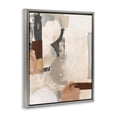 thumbnail image 3 of Stupell Industries Contemporary Expressive Rustic Abstract Gray Floating Frame Canvas Art, 17 x 21, by Victoria Barnes, 3 of 8