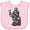 AD-Pink, variant on Inktastic Barber Skater Boys or Girls Baby Bib