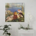 thumbnail image 5 of Pierre Auguste Renoir Print Painting Girls on The Seashore Wall Art Poster Gifts Bedroom Prints Home Decor Hanging Picture Canvas Painting Posters 20x20inch(50x50cm), 5 of 5