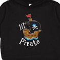 thumbnail image 3 of Inktastic Lil' Pirate Pirate Ship, Blue Bandana Toddler Hoodie, 3 of 4