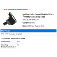 thumbnail image 2 of Ignition Coil - Compatible with 1996 - 1999 Mercedes-Benz S420 1997 1998, 2 of 2