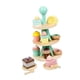 thumbnail image 5 of Juego de té de madera para niñas pequeñas, juego de postres, juego de rol, comida, accesorios de cocina para niñas, regalo de cumpleaños, 5 of 9
