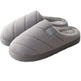 thumbnail image 1 of Fiudx Pantuflas de Invierno Unisex, de Algodón Suave, Suela Gruesa Antideslizante, Cómodas para Uso Doméstico, Seguras para El Baño, Ligeras, Un Par Por Paquete, Cálidas y Acogedoras., 1 of 1