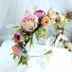 thumbnail image 5 of Diadema con corona floral ajustable JanHm tocado floral con halo de flores y cinta para mujeres y niñas, 5 of 5