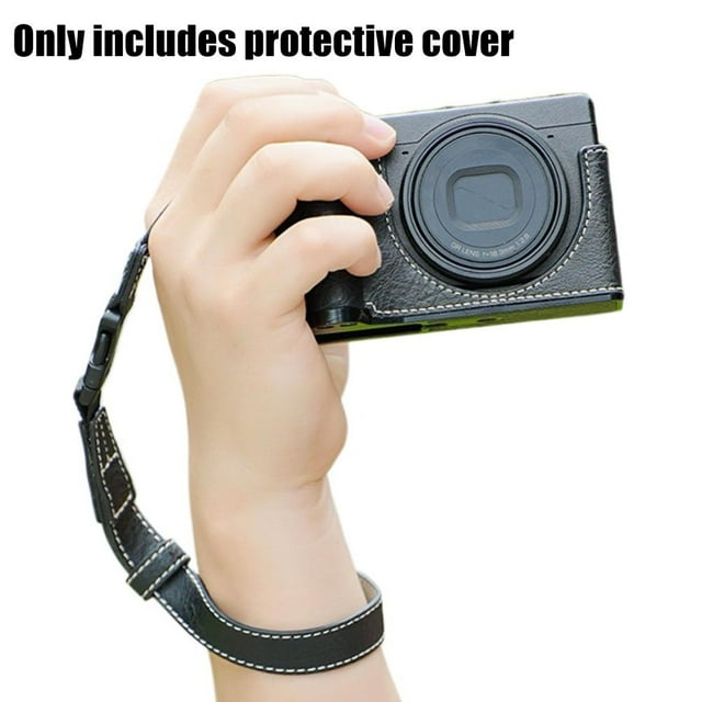 Handmade Leather Case For Ricoh gr3x Camera Protective Shell with Lens Wrist Bag Strap Journal Y0E0 Accessori Camera Edition