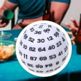 thumbnail image 4 of tredstone Acrylic Dices Game Entertainment Family Polyhedral Dice White, 4 of 8