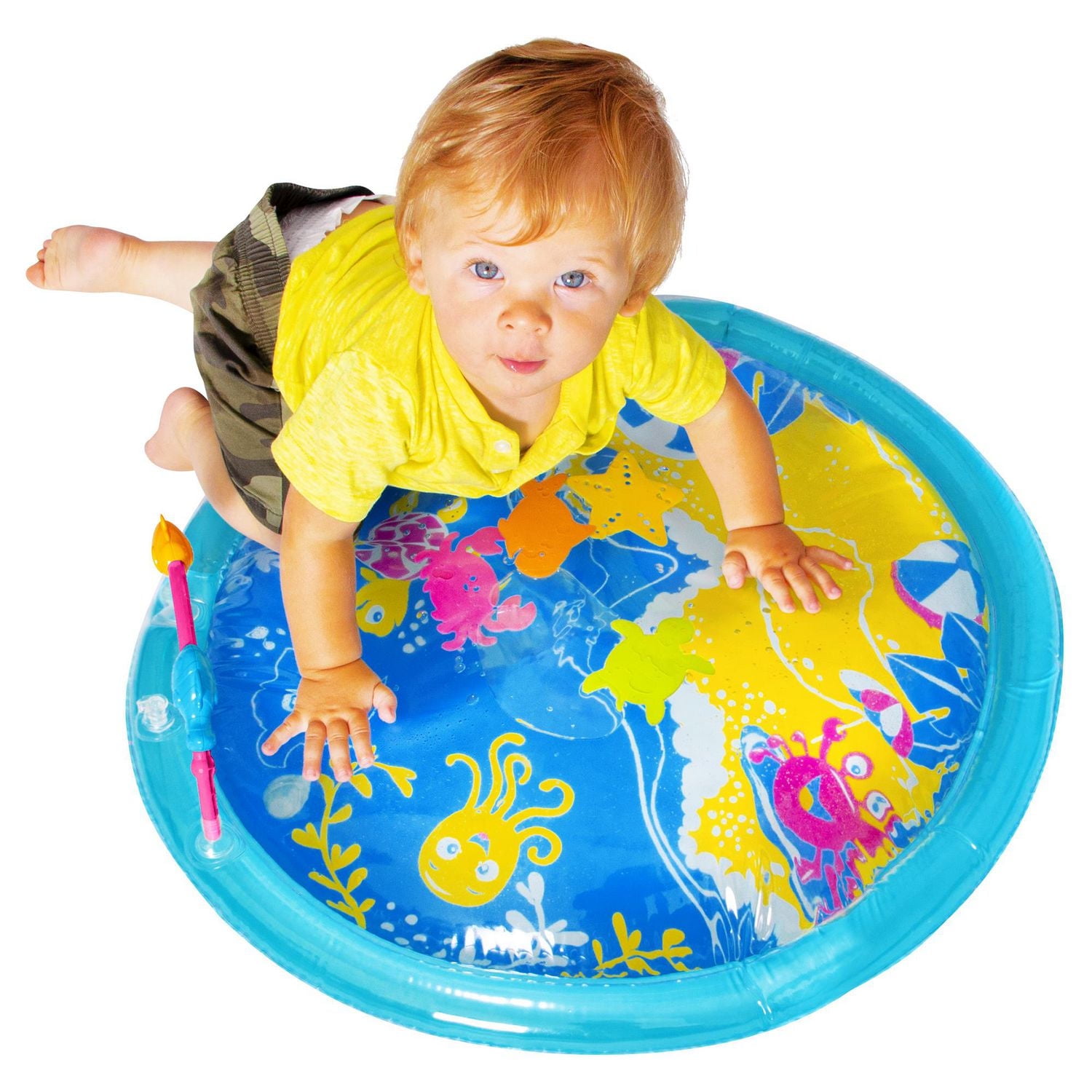 Spark Create Imagine Water Bubble Activity Center Ocean Waves Play Mat, Water Bubble Activity Center